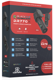 Blackvue DR770x Front and rear dashcam