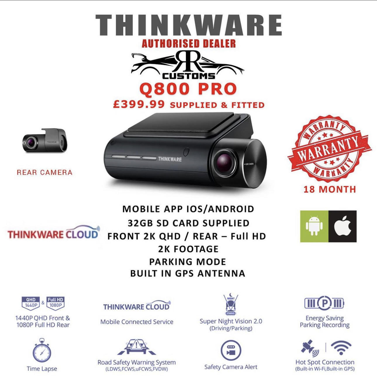 Thinkware Q800 Pro